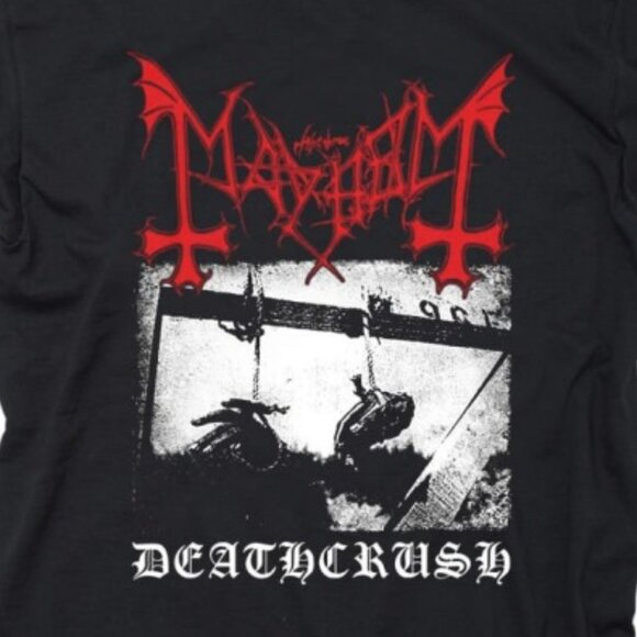 Mayhem Deathcrush Shirt Heavy Metal Rock Music Band Graphic Fan T-Shirt 159 - Picture 2 of 5